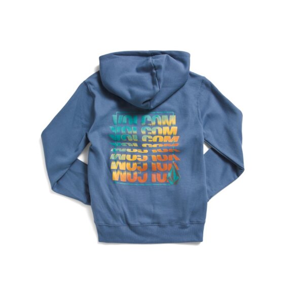 VOLCOM Blueberry Little Boys Flip Thru Zip Up Hoodie - Picture 2 of 2